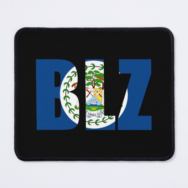 Item preview, Belize Flag Initials BZ designed and sold by shitpostee.