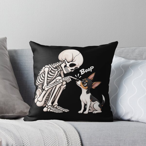 Item preview, Funny Skeleton Toy Fox Terrier Dog Boop Halloween Design Mom Dad designed and sold by rafaeltto.