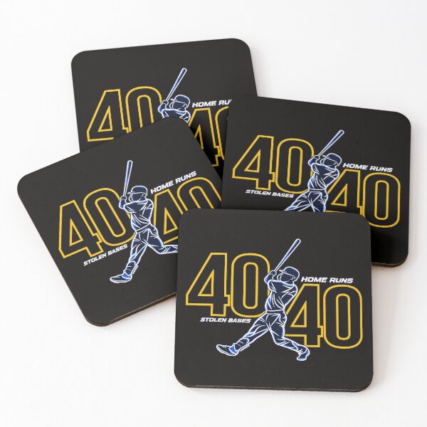 Item preview, 40-40 Club 40 Home Runs 40 Stolen Bases Baseball Graphic designed and sold by YAWO-PAE.