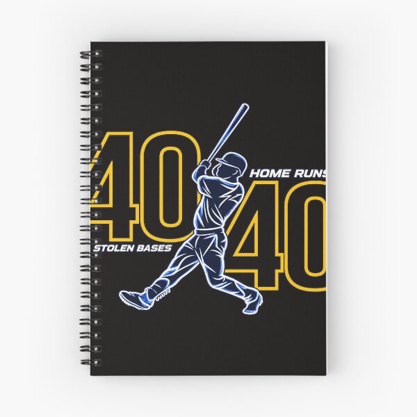 Item preview, 40-40 Club 40 Home Runs 40 Stolen Bases Baseball Graphic designed and sold by YAWO-PAE.