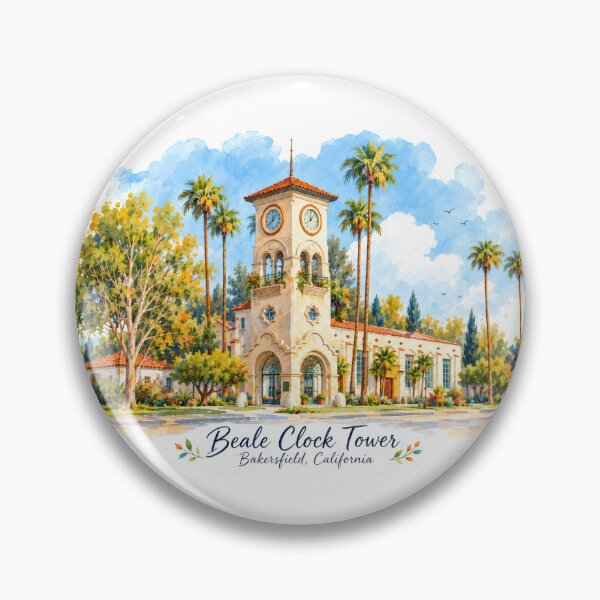 Item preview, Beale Clock Tower at Kern County Museum — Bakersfield, California designed and sold by Russell Thorne.