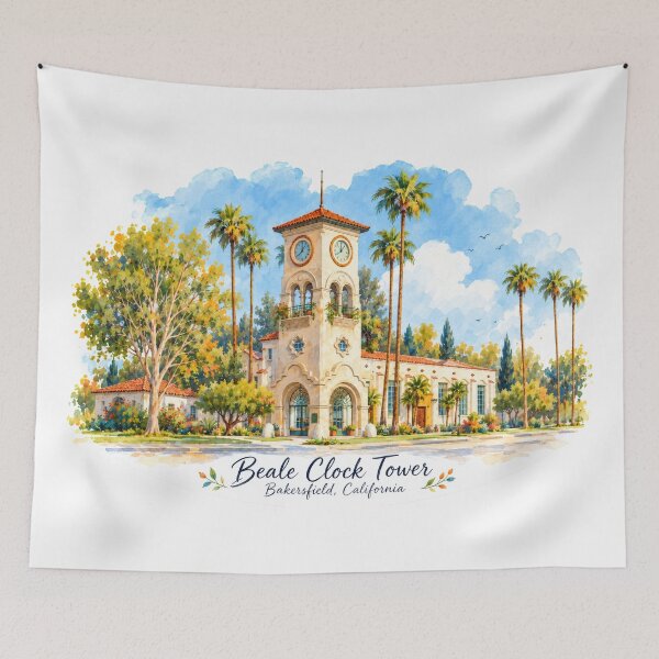Item preview, Beale Clock Tower at Kern County Museum — Bakersfield, California designed and sold by Russell Thorne.