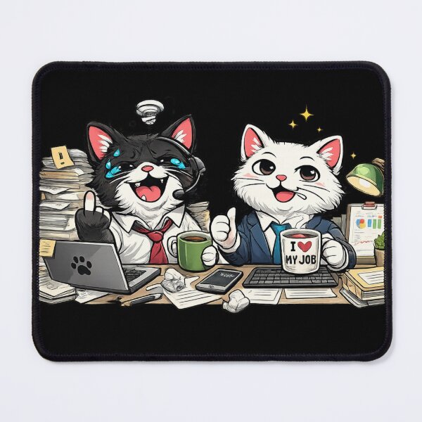 Item preview, Cat worker designed and sold by Less-Drama.