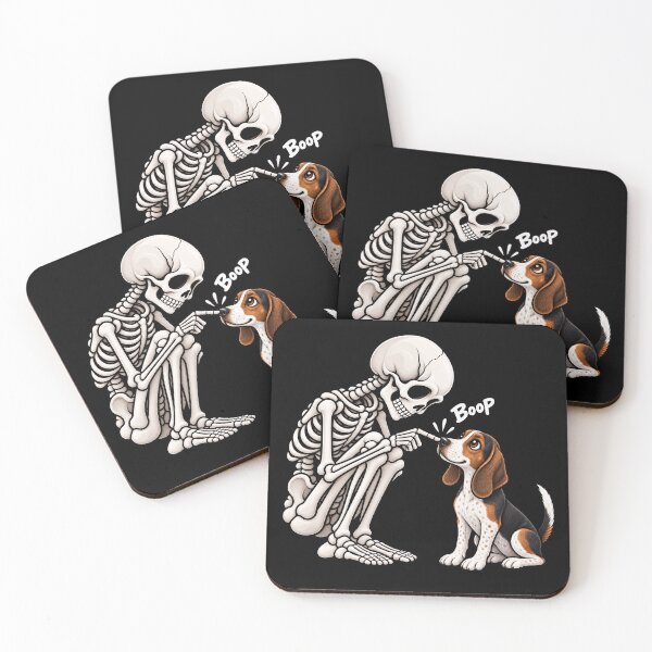 Item preview, Funny Skeleton Treeing Walker Coonhound Dog Boop Halloween Design Mom Dad designed and sold by rafaeltto.