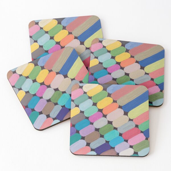 Item preview, Colorful Abstract Pebble Pattern – Vibrant Multicolor Geometric Art. designed and sold by fbtrisha.