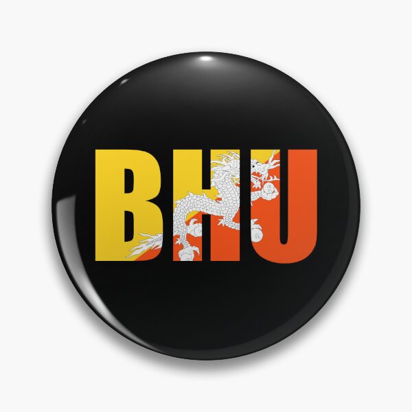 Item preview, Bhutan Flag Initials BT designed and sold by shitpostee.