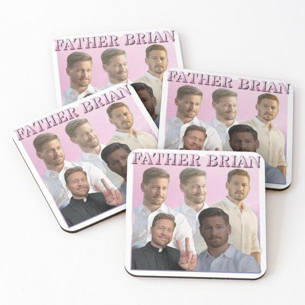 Item preview, Vintage 90s Graphic Design Father Brian designed and sold by carrie-does-art.