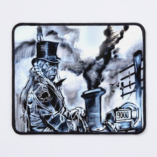 Item preview, Steampunk steam locomotive ridden by an Indian. designed and sold by Nifashedji.