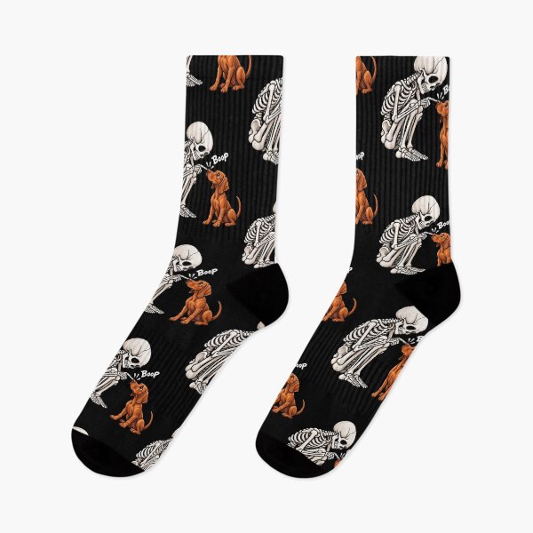 Item preview, Funny Skeleton Vizsla Dog Boop Halloween Design Mom Dad designed and sold by rafaeltto.
