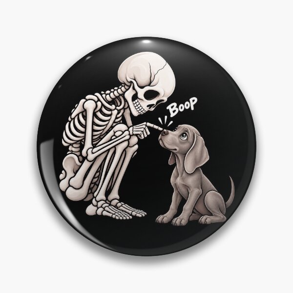 Item preview, Funny Skeleton Weimaraner Dog Boop Halloween Design Mom Dad designed and sold by rafaeltto.