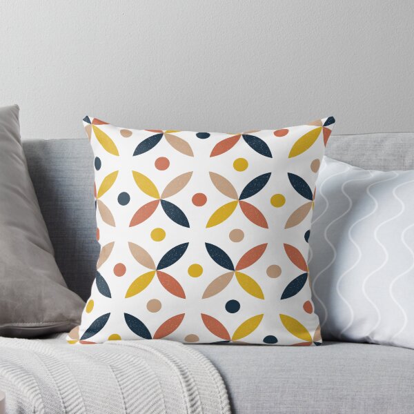 Item preview, Mid Century Modern Geometric Flower Seamless Pattern Vector designed and sold by PIXeez⭐️⭐️⭐️⭐️⭐️.