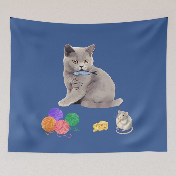 Item preview, Cat and Mouse designed and sold by DidiDesignShop.
