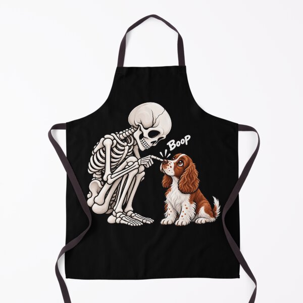 Item preview, Funny Skeleton Welsh Springer Spaniel Dog Boop Halloween Design Mom Dad designed and sold by rafaeltto.