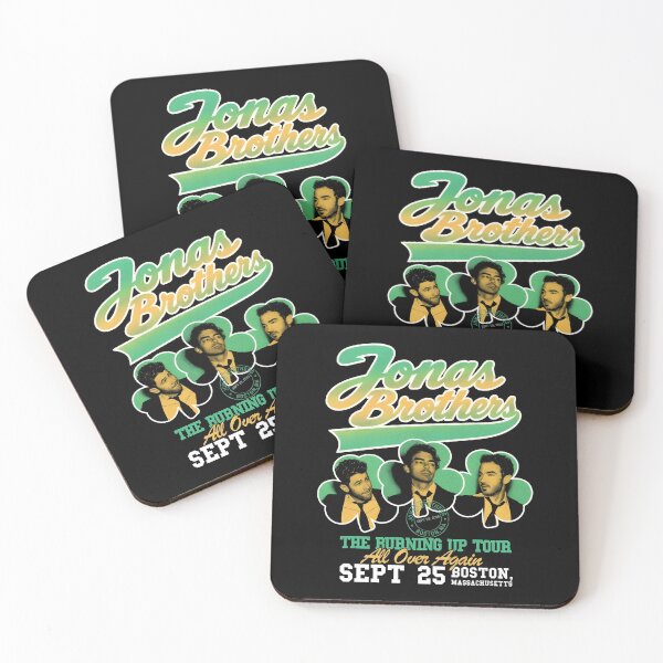 Item preview, Jonas Brothers Burning Up Tour Retro Concert Portrait designed and sold by ViniBall.