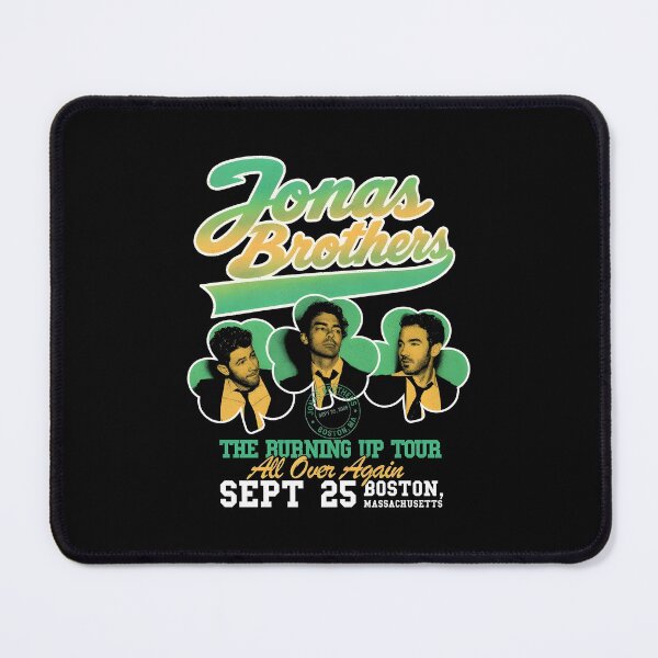 Item preview, Jonas Brothers Burning Up Tour Retro Concert Portrait designed and sold by ViniBall.