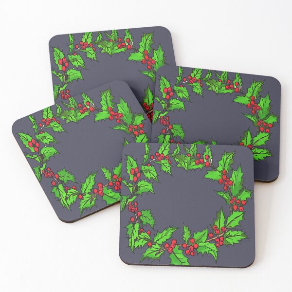 Item preview, Christmas-Holly Wreath  designed and sold by taiche.