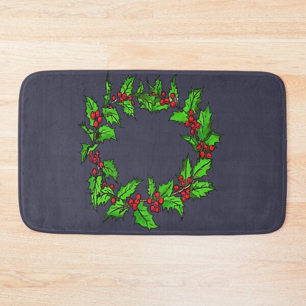 Item preview, Christmas-Holly Wreath  designed and sold by taiche.