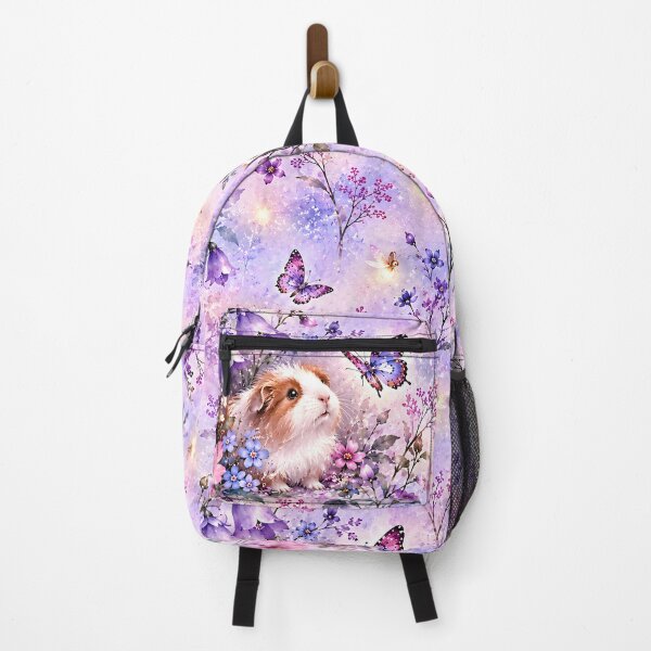Item preview, Guinea Pigs in a Lavender Butterfly Garden designed and sold by Yeanishi.