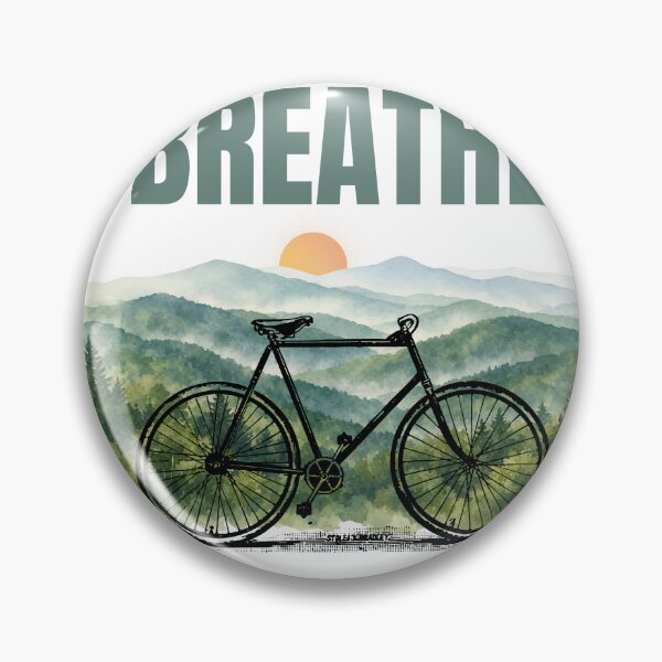 Artikelvorschau, Pedal Breathe Repeat Vintage Cycling entworfen und verkauft von Uvclick.