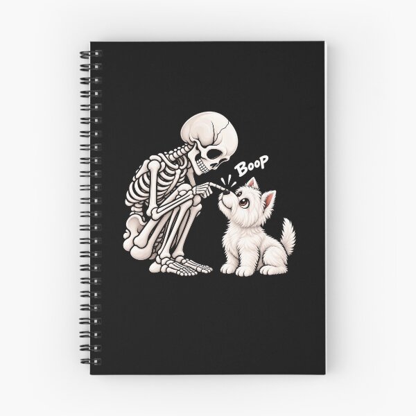 Item preview, Funny Skeleton West Highland White Terrier Dog Boop Halloween Design Mom Dad designed and sold by rafaeltto.