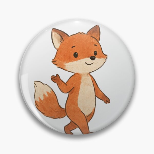 Item preview, walking fox  designed and sold by 123ks.