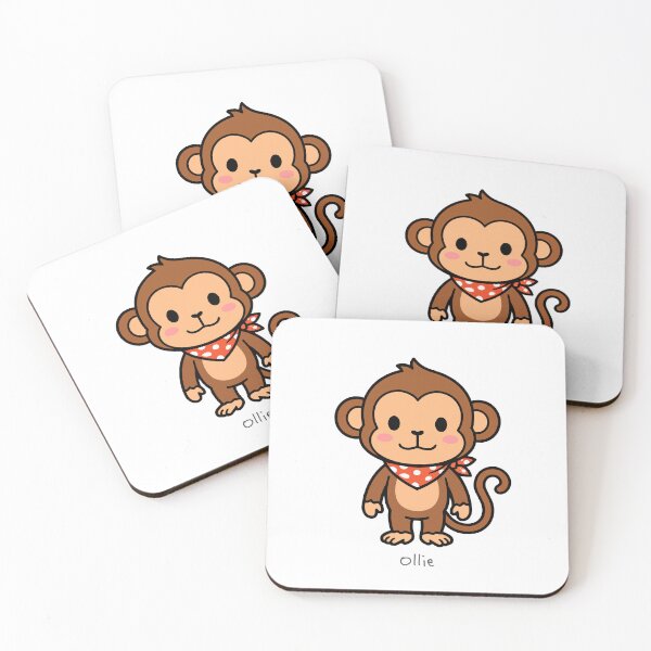 Item preview, Ollie, Little Monkey, Big Adventures - Char Char Bear & Friends designed and sold by Asterisk-a.