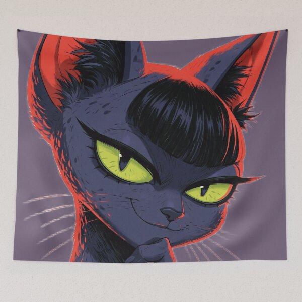 Item preview, Furry cat designed and sold by The King's general goods.