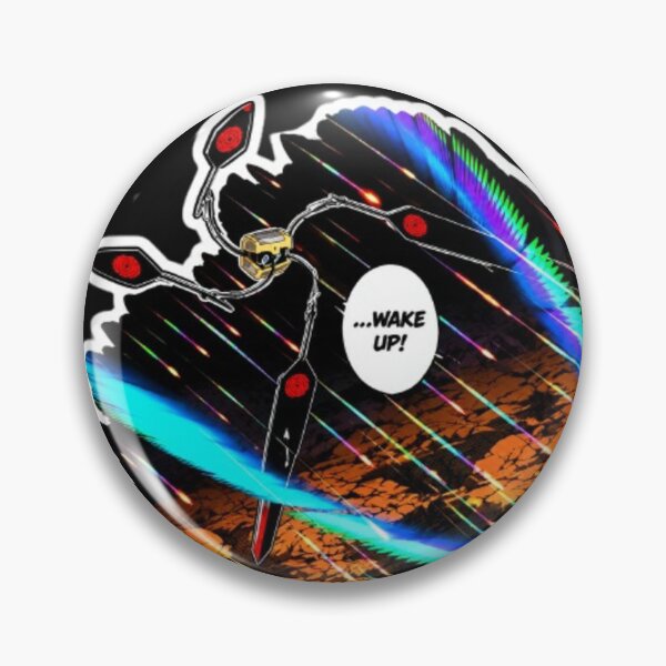 Item preview, Cyberpunk Manga Robot – Wake Up Energy Battle Sticker designed and sold by MeowLoka ⭐⭐⭐⭐.