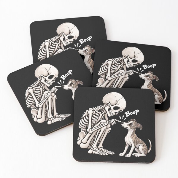 Item preview, Funny Skeleton Whippet Dog Boop Halloween Design Mom Dad designed and sold by rafaeltto.