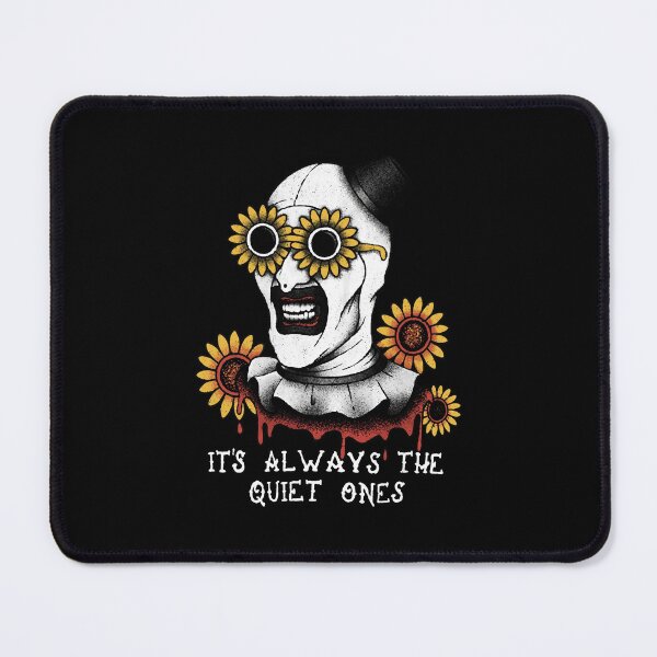 Item preview, It's Always the Quiet Ones Zombie Sunflower Horror designed and sold by ViniBall.
