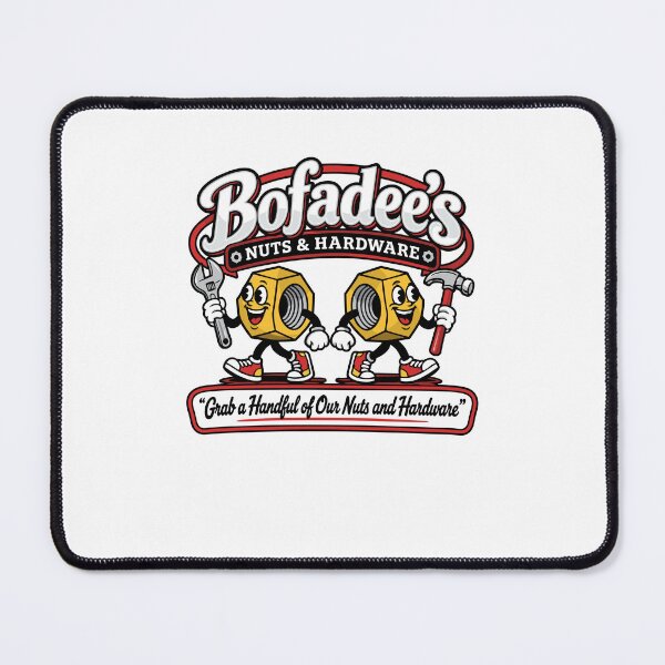 Item preview, Bofadees Nuts and Hardware Funny Mechanic Workshop Humor designed and sold by ViniBall.