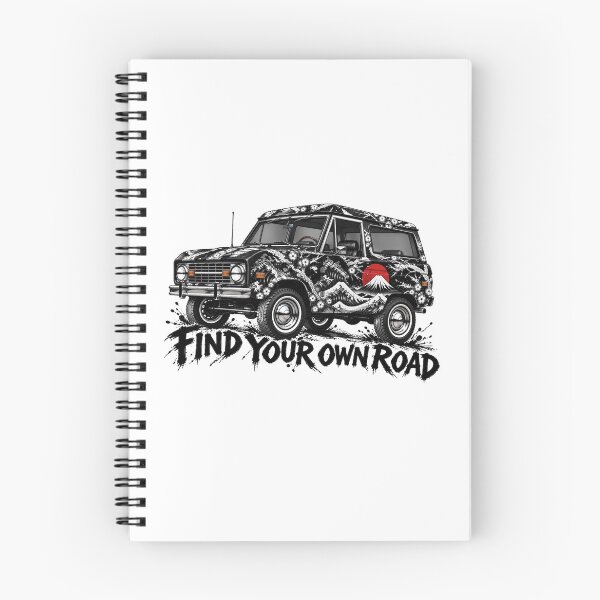 Item preview, Find Your Own Road – Japanese Art 4x4 designed and sold by KASUMINK.