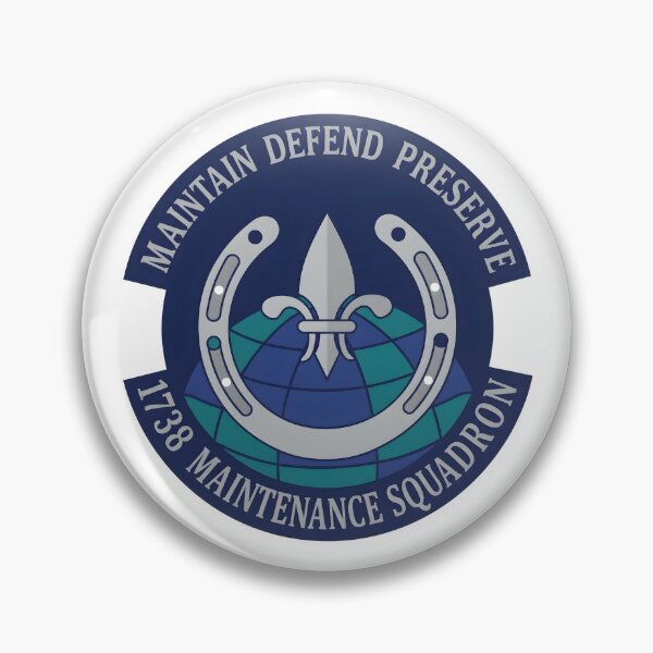 Item preview, USAF 1738th Maintenance Squadron Maintain Defend Preserve Patch    designed and sold by CharlieDesings.