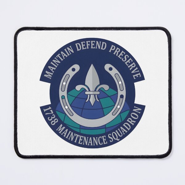 Item preview, USAF 1738th Maintenance Squadron Maintain Defend Preserve Patch designed and sold by CharlieDesings.