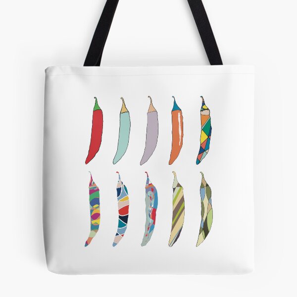 Item preview, Chilli Pepper Set of Nine - Bold Minimalist Food Line Art designed and sold by iampaulmorris.
