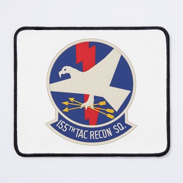 Item preview, USAF 155th Tactical Reconnaissance Squadron Falcon Patch designed and sold by CharlieDesings.