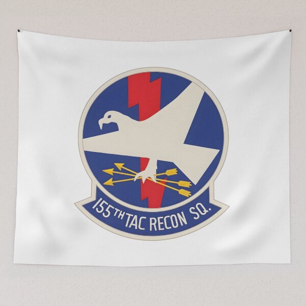 Item preview, USAF 155th Tactical Reconnaissance Squadron Falcon Patch    designed and sold by CharlieDesings.
