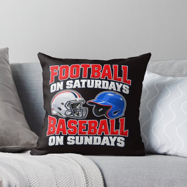 Item preview, Football On Saturdays Baseball On Sundays Sports Fan Graphic designed and sold by YAWO-PAE.