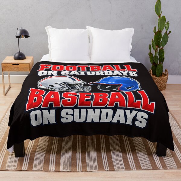 Item preview, Football On Saturdays Baseball On Sundays Sports Fan Graphic designed and sold by YAWO-PAE.
