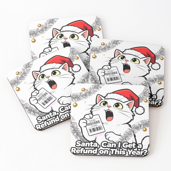 Item preview, Santa Can I Get a Refund This Year designed and sold by Mystic & Celestial Art.