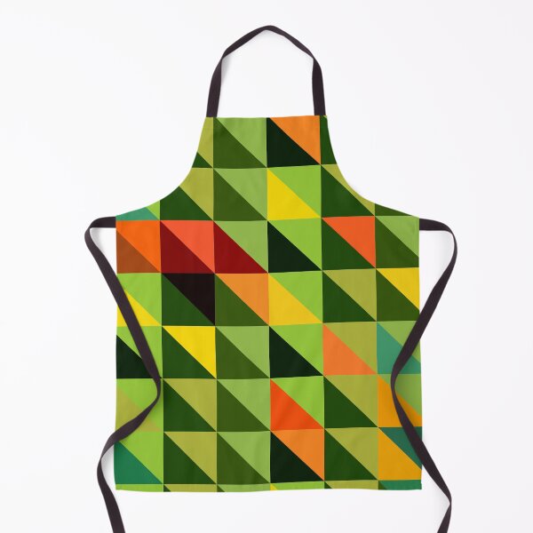 Item preview, African Daisy Triangle Textile designed and sold by AfricanMuse.