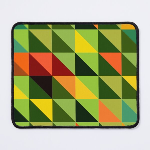 Item preview, African Daisy Triangle Textile designed and sold by AfricanMuse.