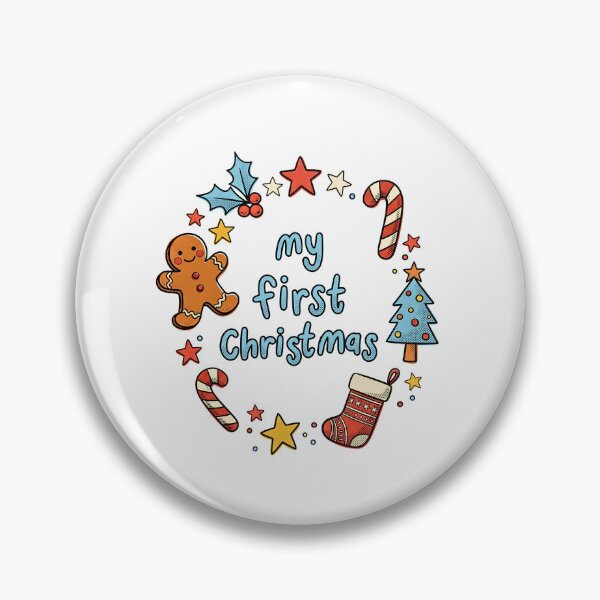 Item preview, Cute Baby First Christmas designed and sold by Steele-Art.