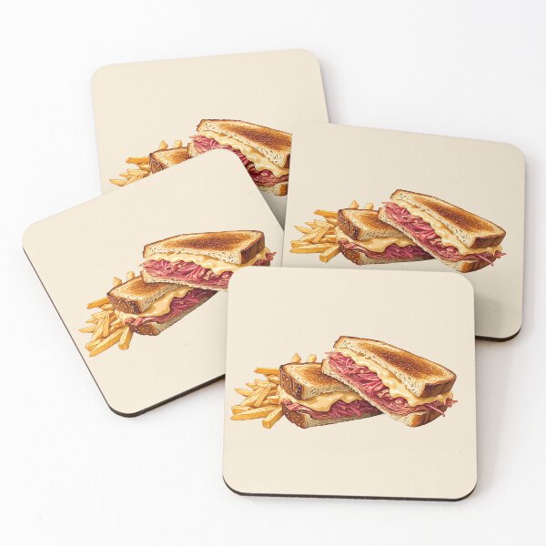Item preview, Reuben with fries – NYC Deli Sandwich designed and sold by sakurashorty.