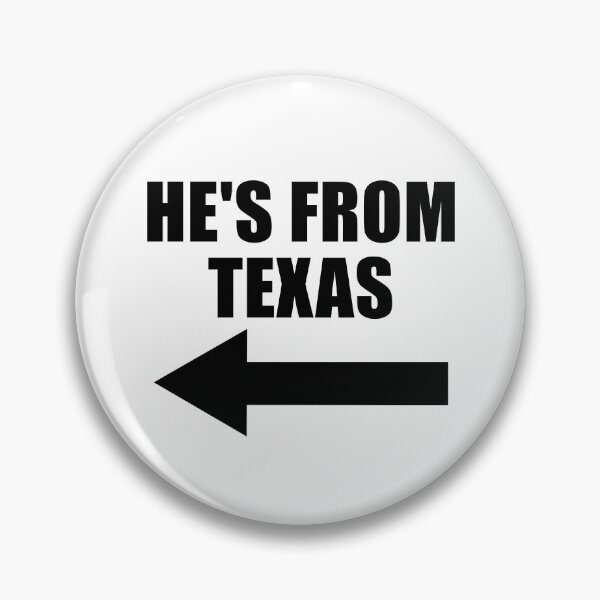 Item preview, He's From Texas Arrow Left Couples He's From Texas Gear designed and sold by DynamicDesign.