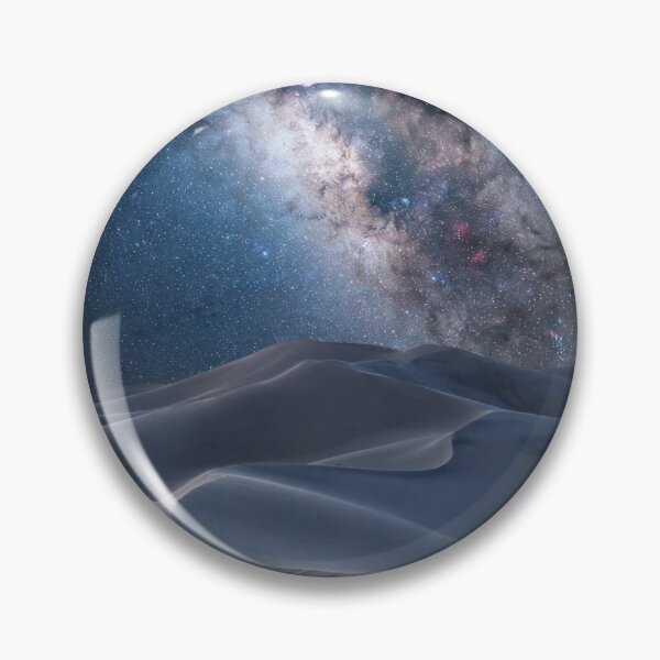 Item preview, Milky Way Over Desert Dunes — Starry Night Sky Wall Art designed and sold by CalmVisuals.