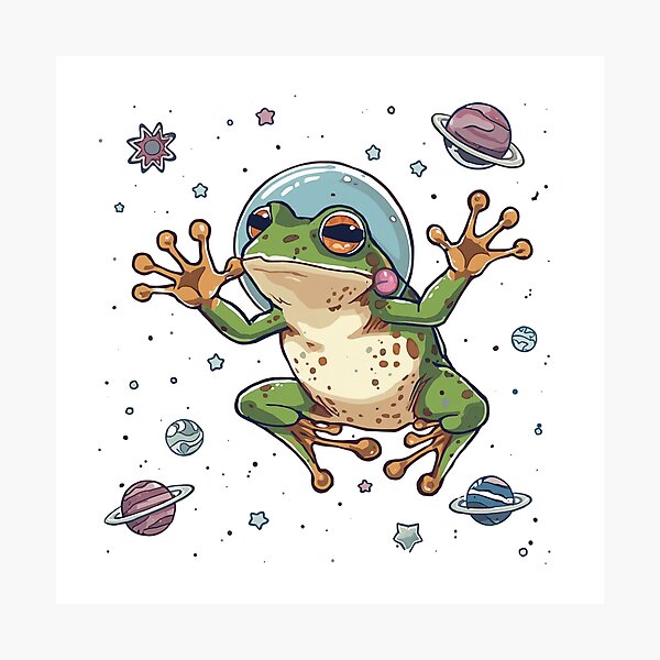 Item preview,  Cosmic Frog Society designed and sold by catcurio.
