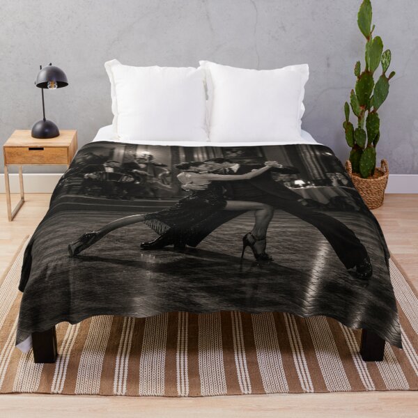 Item preview, Vintage Tango Couple – Elegant Black & White Ballroom Dance Romance designed and sold by ZYVARENNE.
