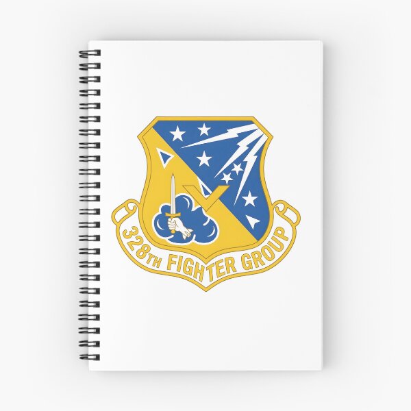 Item preview, USAF 328th Fighter Group Shield Patch designed and sold by CharlieDesings.