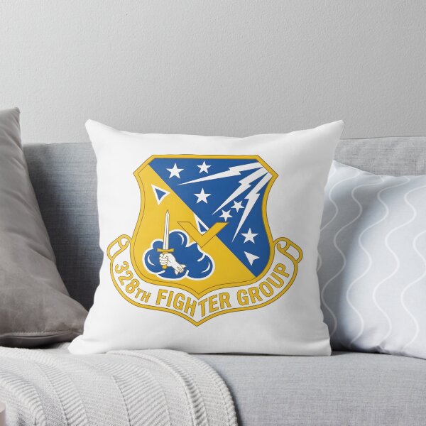 Item preview, USAF 328th Fighter Group Shield Patch designed and sold by CharlieDesings.